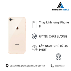 Thay kính lưng iPhone 8