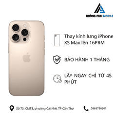Thay kính lưng iPhone XS Max lên 16PRM