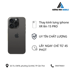 Thay Kính Lưng Xr lên 12Pro/13Pro/14Pro/15Pro/16Pro