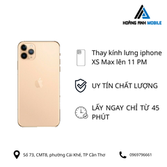 Thay kính lưng XsMax lên 11Prm/12Prm/13Prm/14Prm