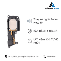 Thay loa ngoài Redmi Note 10