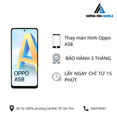 Thay màn hình Oppo A58
