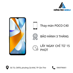 Thay màn hình Poco C40