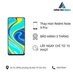 Thay màn hình Redmi Note 9 Pro