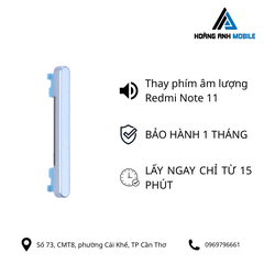 Thay phím âm lượng Redmi Note 11