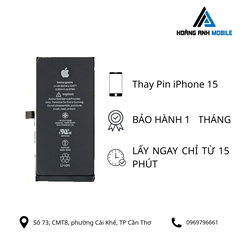 Thay Pin iPhone 15