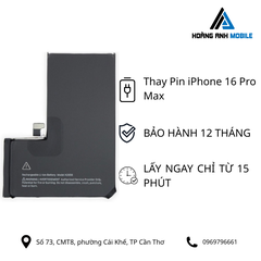 Thay pin iPhone 16 Pro Max
