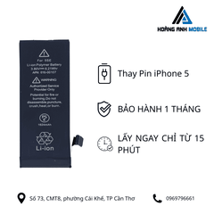 Thay Pin iPhone 5