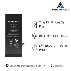 Thay Pin iPhone Xs Pisen dl chuẩn