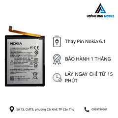 Thay Pin Nokia 6.1