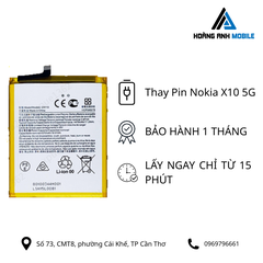 Thay pin Nokia X10 5G