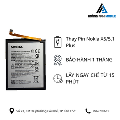 Thay pin Nokia X5/ 5.1 Plus
