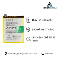 Thay Pin Oppo A17