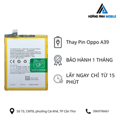 Thay pin Oppo A39