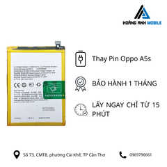 Thay pin Oppo A5s