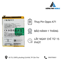 Thay pin Oppo A71