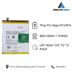 Thay pin Oppo R1s/R1k