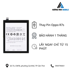 Thay pin Oppo R7s