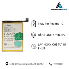 Thay pin Realme 10