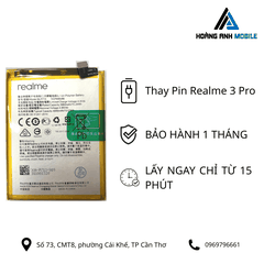 Thay pin Realme 3 Pro