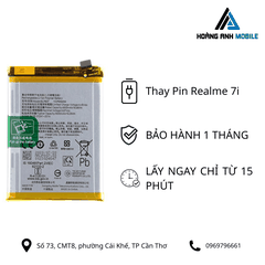 Thay pin Realme 7i