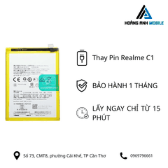 Thay pin Realme C1