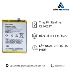 Thay pin Realme C21/C21Y