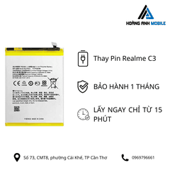 Thay pin Realme C3