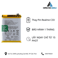 Thay pin Realme C33