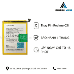 Thay pin Realme C3i