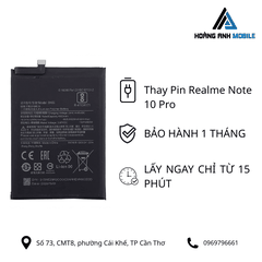 Thay pin Realme Note 10 Pro
