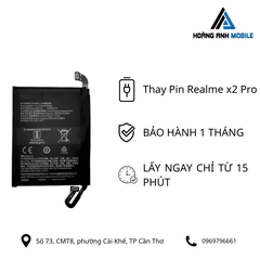 Thay pin Realme X2 Pro