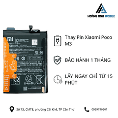 Thay Pin Xiaomi Poco M3