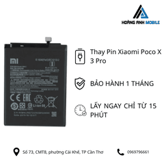 Thay Pin Xiaomi Poco X 3 Pro
