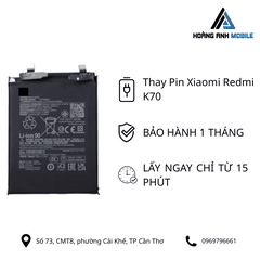 Thay Pin Xiaomi Redmi K70