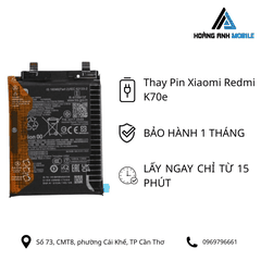 Thay Pin Xiaomi Redmi K70e