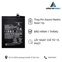 Thay Pin Xiaomi Redmi Note 12s