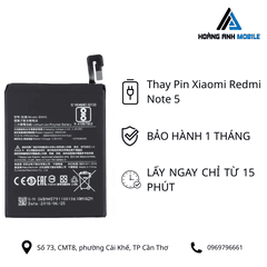 Thay Pin Xiaomi Redmi Note 5