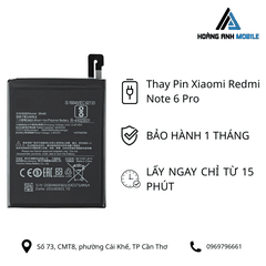 Thay Pin Xiaomi Redmi Note 6 Pro