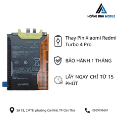 Thay Pin Xiaomi Redmi Turbo 4 Pro