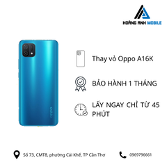 Thay vỏ OPPO A16K