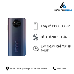 Thay vỏ Poco X3 Pro