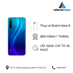 Thay vỏ Redmi Note 8