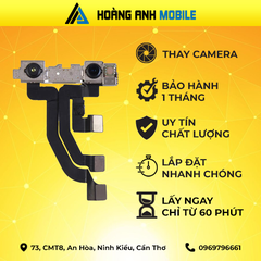 Thay camera trước/Camera sau/Cáp FaceID/Cáp loa trong/Loa ngoài/Sạc/Dây nguồn/Cụm mic iPhone X