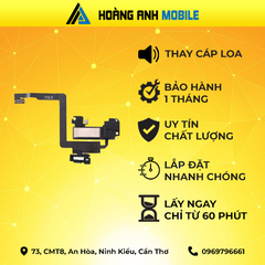 Thay camera trước/Thay FaceID/Thay Camera sau/Cáp loa trong/Loa ngoài/Thay sạc/Dây nguồn iPhone 11 Pro Max