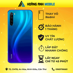 Thay vỏ Redmi Note 8