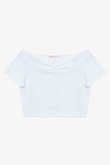 Áo trễ vai Croptop