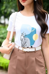 Áo thun cotton in hình