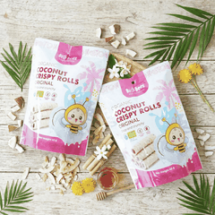 [BIOBEES] Bánh quế cuộn dừa hữu cơ 40g