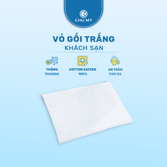 Vỏ gối khách sạn 50x70cm